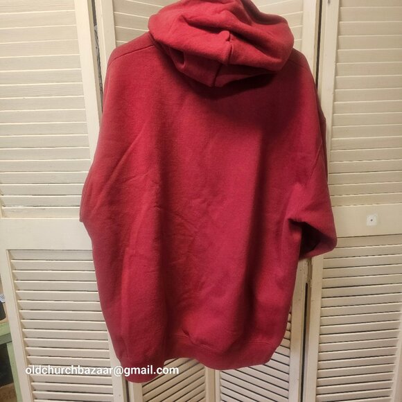 Champion Burgundy 2XL XXL Pullover Hoodie Windy City CHICAGO 50/50 Blend - Picture 2 of 4